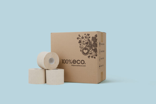 Lucart ongebleekt toiletpapier 18 rol