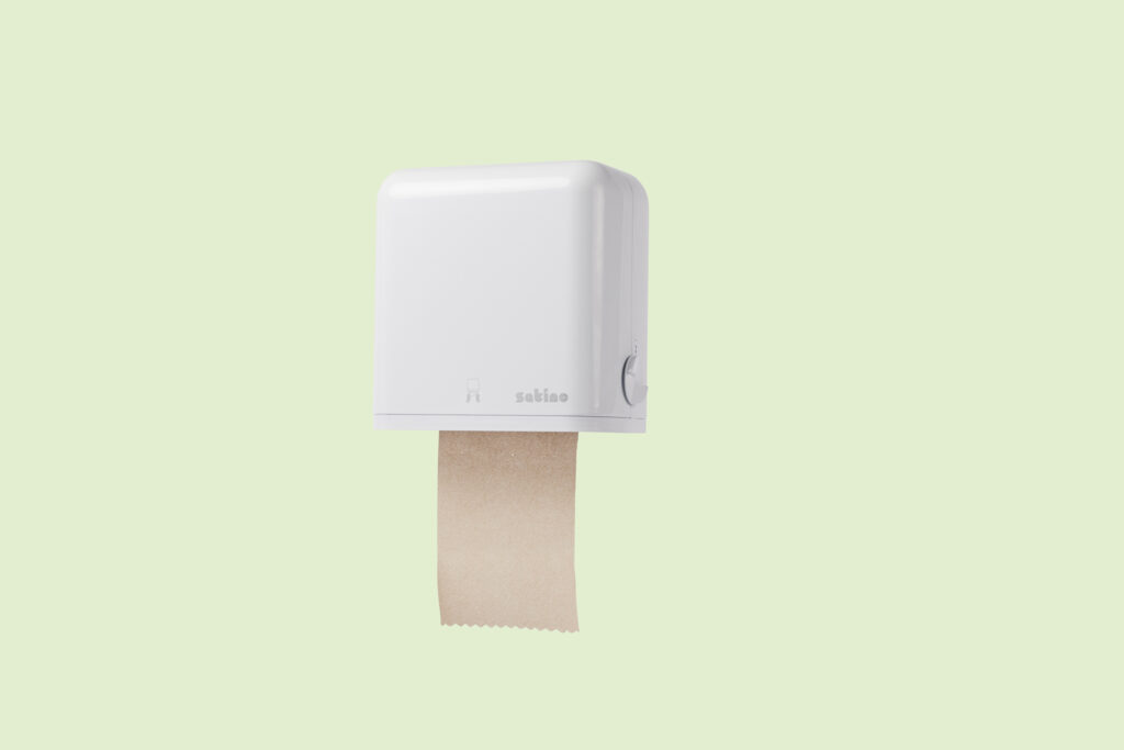 Satino handdoekroldispenser autocut PT1