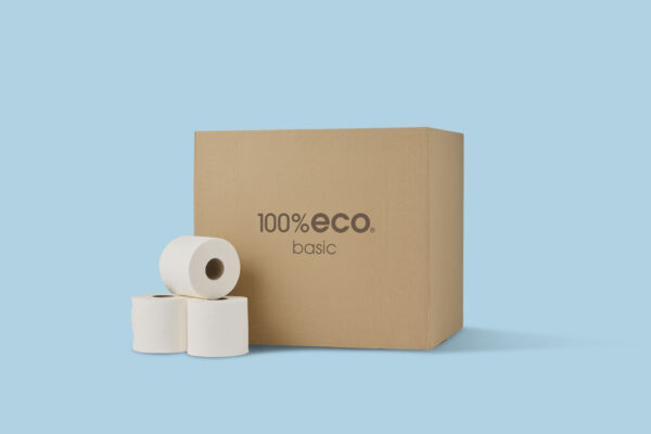Eco basic toiletpapier wit